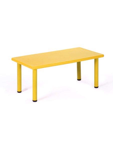 Mesa Escolar Rectangular de Polipropileno – 122x61 cm