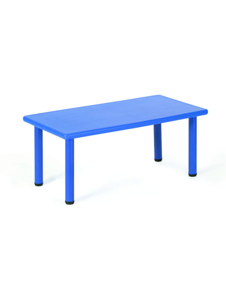 Mesa Escolar Rectangular de Polipropileno – 122x61 cm