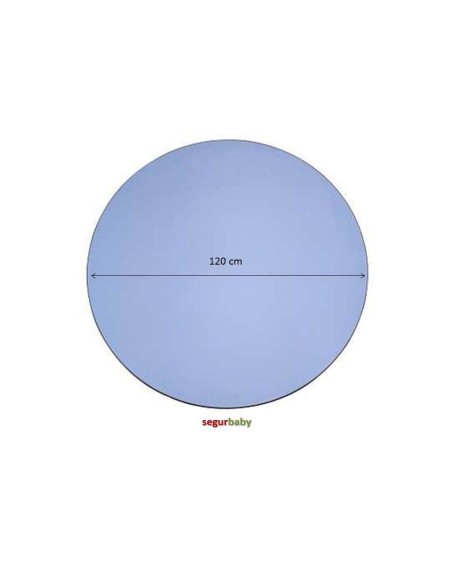 Mesa escolar redonda madera 120 cm Mobeduc