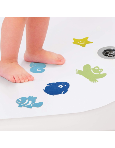 Figuras antideslizantes para bañera y ducha – Seguridad infantil