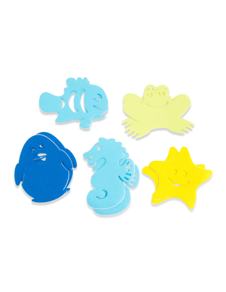 Figuras antideslizantes para bañera y ducha – Seguridad infantil