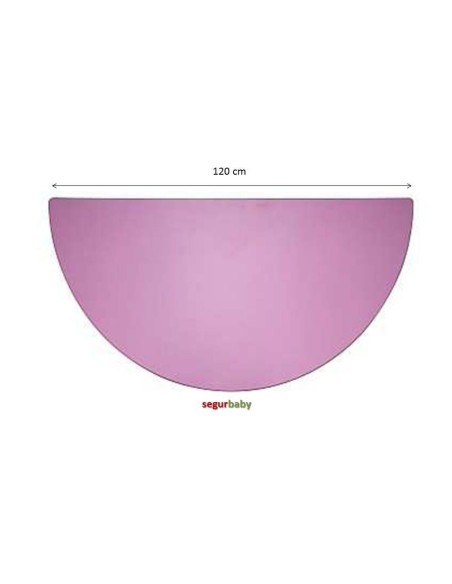 Mesa escolar semicircular 120 cm Mobeduc