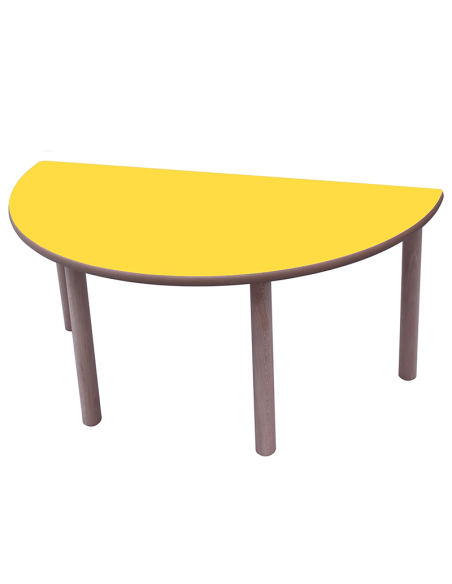 Mesa escolar semicircular 120 cm Mobeduc