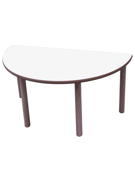 Mesa escolar semicircular 120 cm Mobeduc