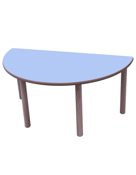 Mesa escolar semicircular 120 cm Mobeduc