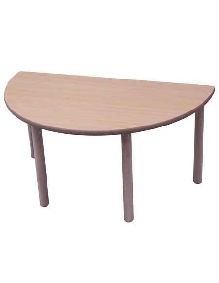 Mesa escolar semicircular 120 cm Mobeduc