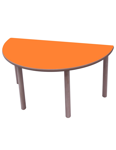 Mesa escolar semicircular 120 cm Mobeduc