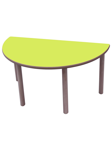 Mesa escolar semicircular 120 cm Mobeduc