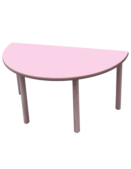 Mesa escolar semicircular 120 cm Mobeduc
