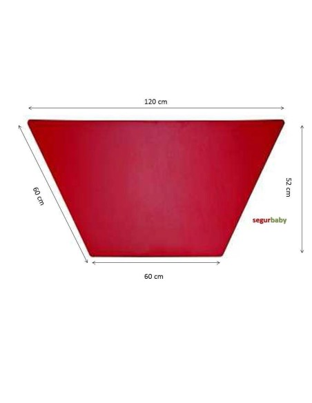 Mesa escolar trapecio 120x60 Mobeduc
