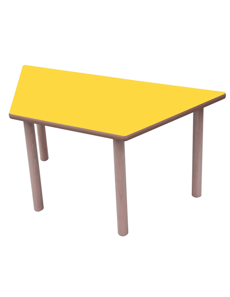 Mesa escolar trapecio 120x60 Mobeduc