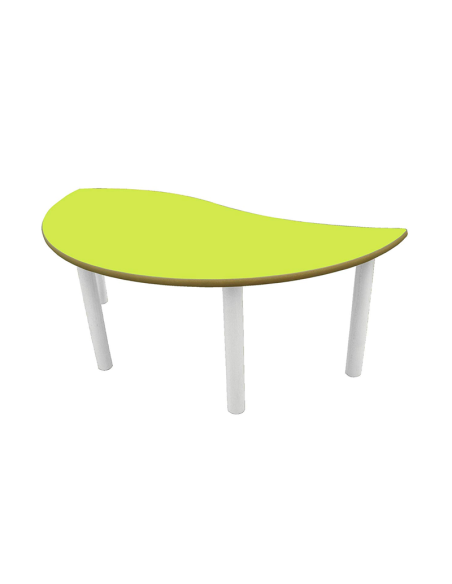 Mesa infantil semionda metal