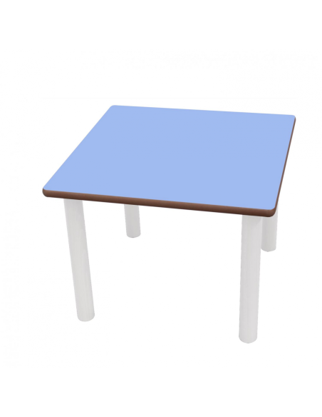 Mesa metal cuadrada 60x60 INFANTIL (de 2 a 6 años)