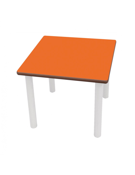 Mesa metal cuadrada 60x60 INFANTIL (de 2 a 6 años)
