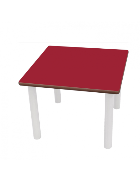 Mesa metal cuadrada 60x60 INFANTIL (de 2 a 6 años)
