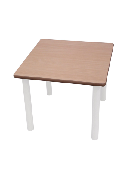 Mesa metal cuadrada 80x80 INFANTIL (de 2 a 6 años)