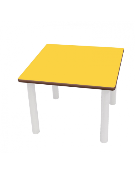 Mesa metal cuadrada 80x80 INFANTIL (de 2 a 6 años)