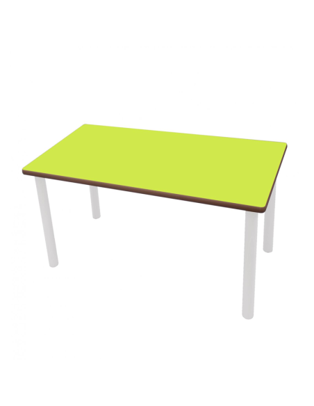 Mesa metal rectangular 120X80 INFANTIL (de 2 a 6 años)