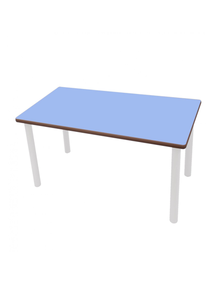 Mesa metal rectangular INFANTIL (de 2 a 6 años)