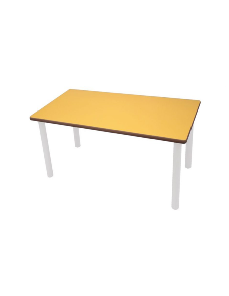Mesa metal rectangular INFANTIL (de 2 a 6 años)