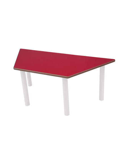 Mesa metal trapecio 120x60 INFANTIL (de 2 a 6 años)