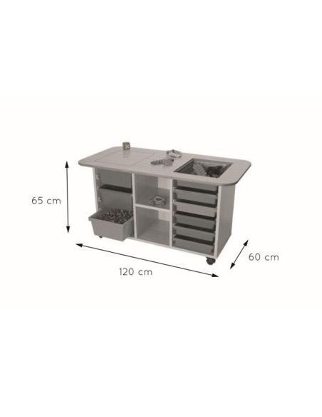 Mesa multiactividades (Altura 65 cm) Mobeduc