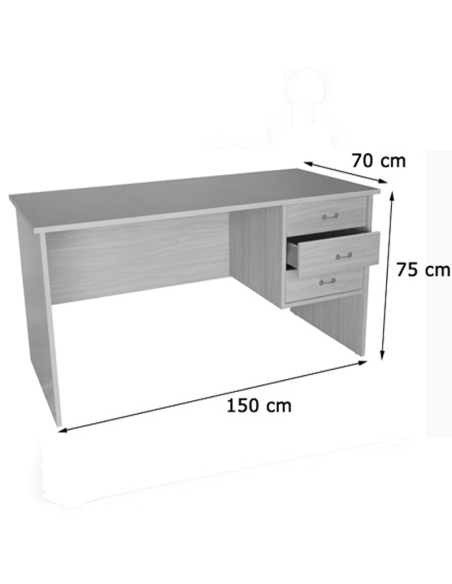 Mesa profesor cajones Mobeduc