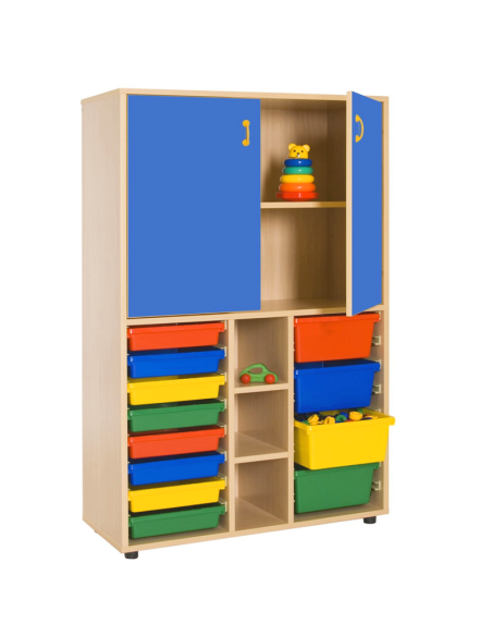 Mobeduc mueble medio cubetero y armario