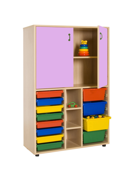 Mobeduc mueble medio cubetero y armario