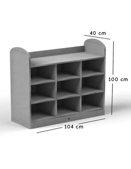 Mueble 9 casillas
