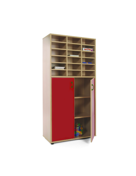 Mueble alto armario y casillero Mobeduc