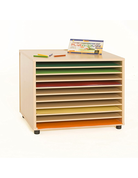 Mueble archivador cartulinas horizontal Mobeduc