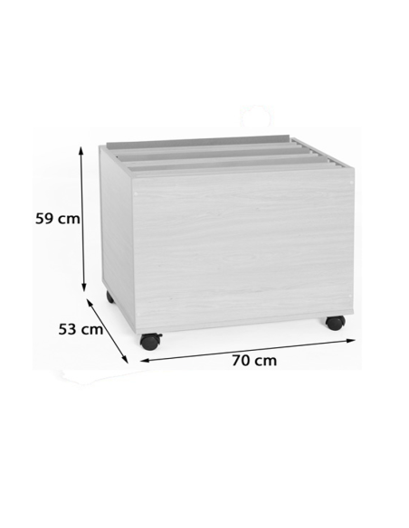 Mueble archivador de cartulinas vertical Mobeduc
