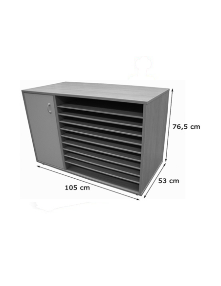Mueble armario y cartulinero bajo Mobeduc