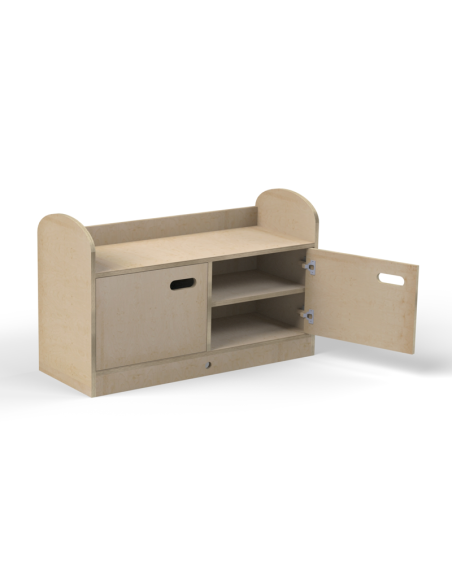 Mueble bajo 4 casillas