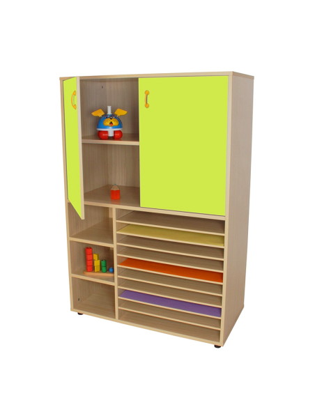 Mueble cartulinero y armario 105 cm Mobeduc