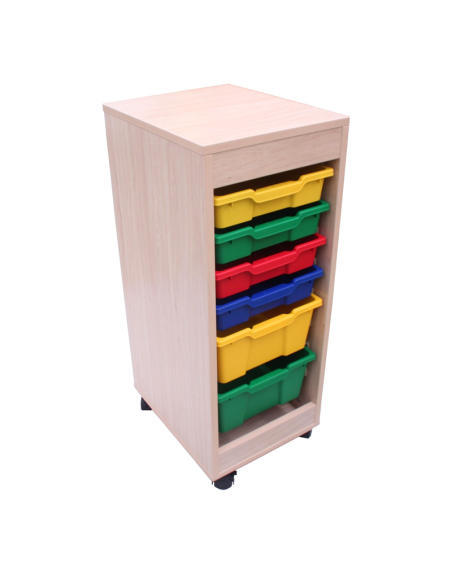 Mueble cubetero doble acceso 1 columna Mobeduc