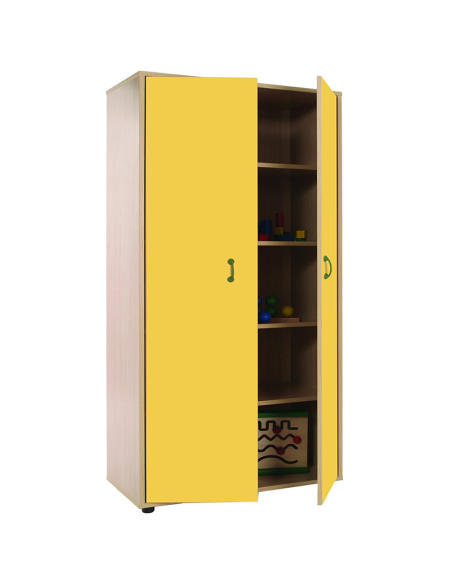 Mueble escolar alto armario 2 puertas Mobeduc