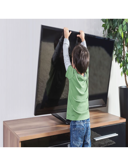 Antivuelco para TV – Doble Protección Adelante y Atrás | Segurbaby