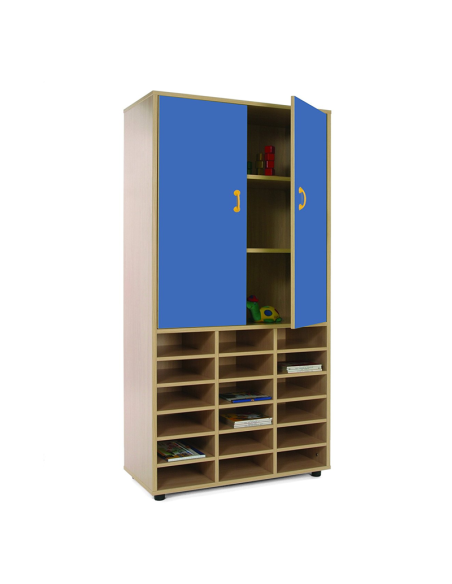 Mueble escolar alto casillero armario Mobeduc