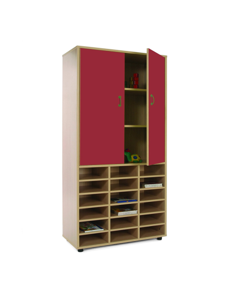 Mueble escolar alto casillero armario Mobeduc