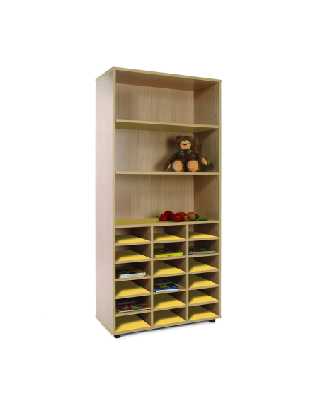 Mueble escolar alto casillero-estantería Mobeduc