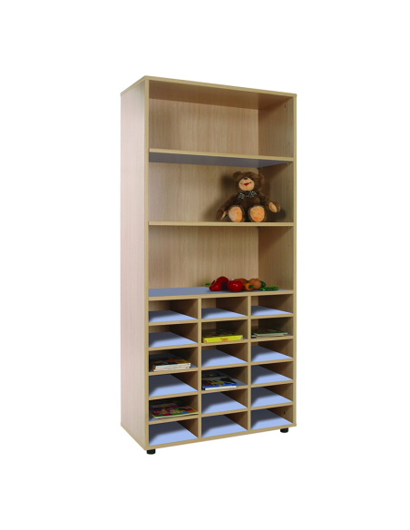 Mueble escolar alto casillero-estantería Mobeduc