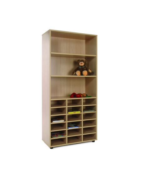 Mueble escolar alto casillero-estantería Mobeduc
