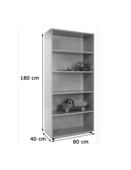 Mueble escolar alto estantería Mobeduc