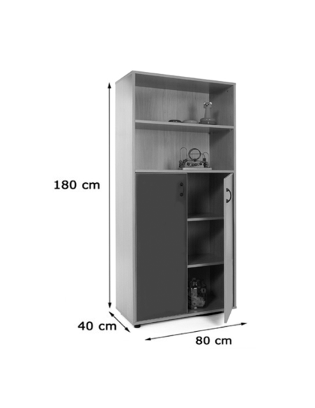 Mueble escolar armario y estantería Mobeduc