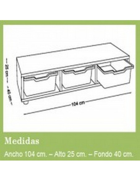 Mueble escolar asiento Mobeduc