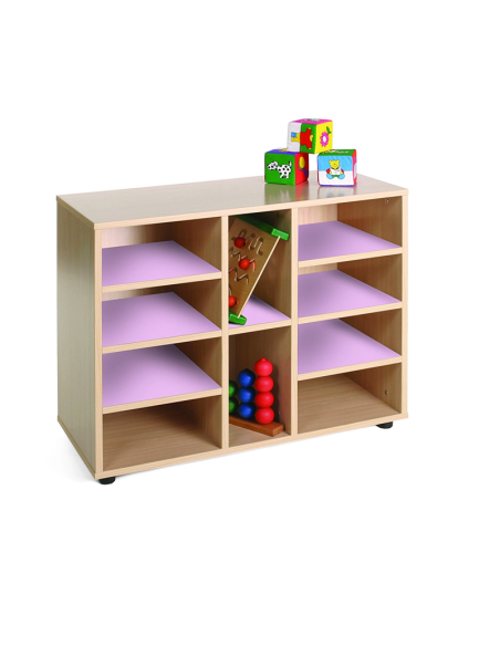 Mueble escolar bajo 10 casillas Mobeduc