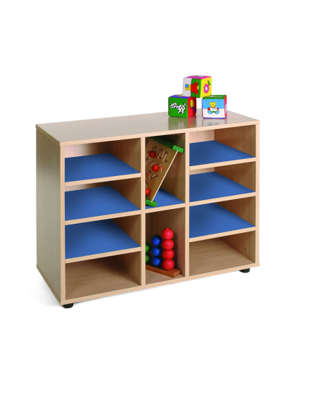 Mueble escolar bajo 10 casillas Mobeduc