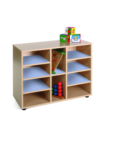 Mueble escolar bajo 10 casillas Mobeduc